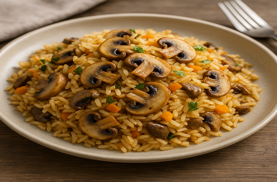 Mushroom Pilaf